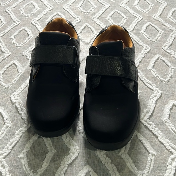 Dr. Comfort Brian X Depth 6910 Black Comfort Stretch Diabetic Orthotic Shoe 12W - Picture 2 of 4